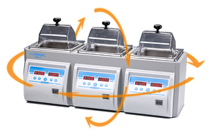 Bain-marie à trois trous à température constante avec contrôle de l'humidité, marque Labgic, instrument de laboratoire - Product Image 4