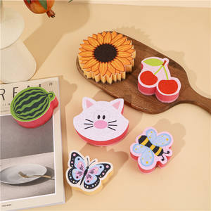 环保定制形状洗碗海绵厨房清洁洗涤器和垫洗碗海绵 - Product Image 2