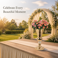 Support à fleurs en métal pour la décoration de mariage et de célébrations