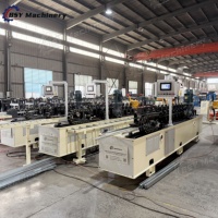 Máquina automática de control PLC para perfiles en L de acero galvanizado (GI) y PPGI de 0.4-1.2mm para sistemas de techo y tabiques de paneles de yeso