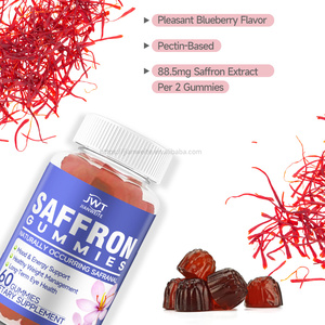Gummies au Safran pour le Soutien de l'Humeur, de l'Énergie, du Sommeil et la Santé des Yeux, Compléments Antioxydants avec GABA et Vitamines - Product Image 2