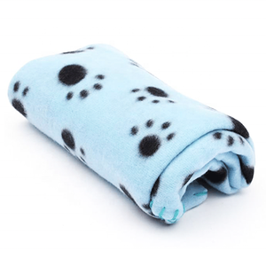 Chăn Mềm Ấm Cho Thú Cưng Dễ Thương In Chân Thú Cưng Chăn Ném Puppy Cat Chăn, Bền Và Có Thể Giặt Nhiều Màu - Product Image 5