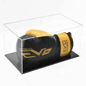 2025 Acrylic Display Box with Boxing Glove Design Modern Advertising Dust-Proof <b>Moisture</b>-Proof Storage for Sport <b>Collectors</b> - Product Image 2