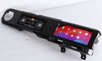 Écran LCD double 10,25 pouces Android pour JEEP WRANGLER 2018-2023 Carplay Autoradio Écran tactile Lecteur multimédia GPS Stéréo