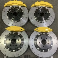 Kit d'étriers de frein surdimensionnés 6 pistons GT350, système de freinage de course pour Mitsubishi Lancer, Nissan GT-R, Toyota Supra, Chevrolet Camaro