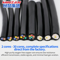 Câble blindé de signal de commande 2 4 6 8 noyaux 0.5mm 0.75mm 1mm Audio 5 2 paires de câbles blindés à paire torsadée Rs485 câble fil 22 Awg