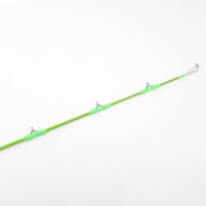 Canne à pêche FISHINGFANS 7'6\" 1 pièce 10-50LB à action lente, poignée en EVA, anneaux en acier inoxydable, carbone/verre pour la pêche au <span class=keywords><strong>silure</strong></span> en rivière et en ruisseau - Product Image 2