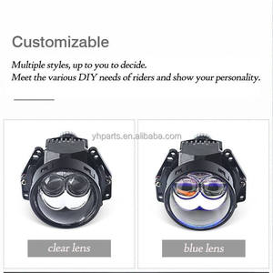 Các danh sách mới Z8 ống kính máy chiếu đèn pha 3 inch <span class=keywords><strong>bi</strong></span> led ống kính mô-đun 70 Wát đôi máy chiếu cho Đèn Pha Led ánh sáng tự động Kit - Product Image 4