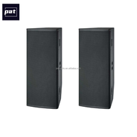 Système de sonorisation PA Pat TX215, double haut-parleur large bande de 15 pouces avec roues pour musique live, DJ, fête, événement