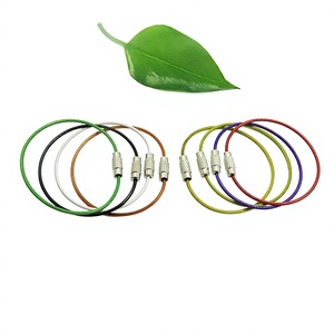 Yiwang พวงกุญแจเชือกลวดสแตนเลสฝาครอบ PVC สำหรับกุญแจ - Product Image 2