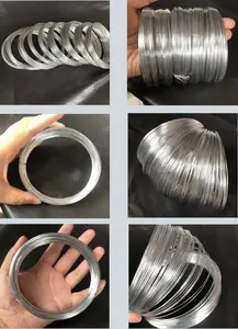 Low Price Galvanised Binding Wire Gi Steel Wire 9 10 12 14 16 Gauge Hot Dip Electro Galvanized Iron Wire