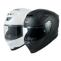 Casque de moto intégral quatre saisons MY FF956 en ABS léger avec visière unique, doublure respirante, homologué ECE/DOT, anti-impact