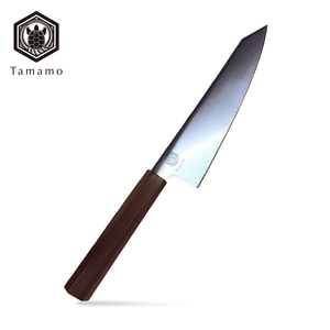 มีดเชฟ Tamamo Japanese Ginsan Kiritsuke ด้ามไม้วอลนัท ทนทาน ใบมีดยาวสูงสุด 3.9 นิ้ว กำลังเป็นที่นิยมในปี 2026 - Product Image 1
