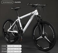 Vélo de montagne de haute qualité pour hommes, 24 pouces et 27 pouces, vélo tout-terrain à vitesses, adapté aux adolescents, garçons et filles, course sur route