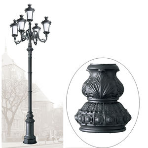 Dawn Retro European Garden Pole <strong>Light</strong> Antique <strong>Street</strong> <strong>Light</strong> For Road Pathway LED Powered Stylish <strong>Vintage</strong> Garden Lighting - Product Image 4