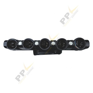 Iluminación de escenario 5x60W RGBW Led 5 Eye <span class=keywords><strong>Sky</strong></span> Cannon Shakes haz de luz de cabeza móvil rotación infinita DJ Disco Party Dance Club - Product Image 2