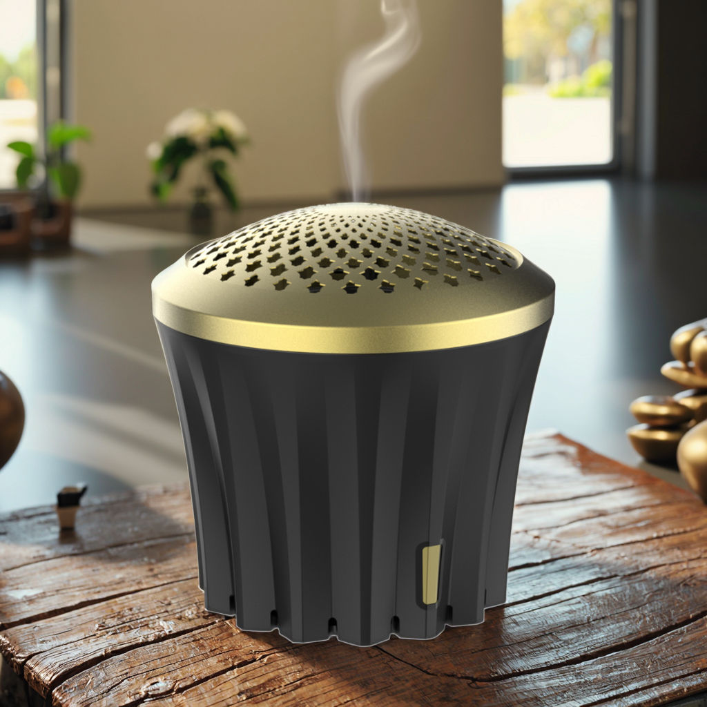 Portable Rechargeable Electronic Bakhoor Burner | Unique Oud Incense Holder for Spring – orangles Qatar