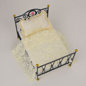 Gabby's Purrfect аксессуары для кукольного домика 1 12 кукла железная кровать для Maileg Style - Product Image 4