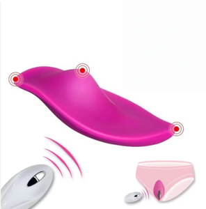 twitter vibrating panties Remote-Controlled Magnetic Vibrating Panties main image 1