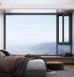 Fenêtre battante avec moustiquaire magnétique en acier inoxydable, design moderne pour appartement <span class=keywords><strong>et</strong></span> chambre, <span class=keywords><strong>rideau</strong></span> à persiennes pour <span class=keywords><strong>porte</strong></span> vitrée - Product Image 2