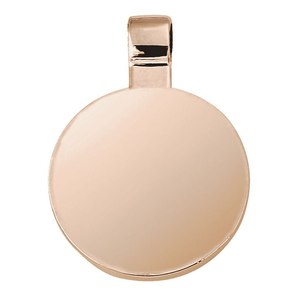 Euro Rosego 1 Piastra Rotonda per Componenti e Accessori di Gioielleria - Product Image 1