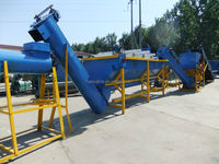 Ligne de lavage automatique pour recyclage de bouteilles PET en plastique usagé pour usine de recyclage