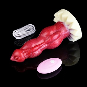 NNSX Remote Control <b>Vibrator</b> Big Knot Dog Dildo Cock Anal Penis Vaginal Stimulator Anal Dilator Butt Plug for Adult Sexy Toys - Product Image 3