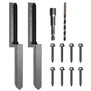 Wooden House Connectors M10 Carbon Steel Ground Anchors For Building Structures 5000 Lb Shear Strength - Product Image 4