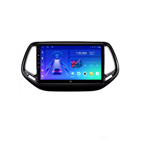 Lecteur multimédia de voiture 10,1 pouces pour Jeep Compass 2 <span class=keywords><strong>MP</strong></span> 2017 2018 2019, CarPlay sans fil, Android Auto, Wifi, BT - Product Image 1