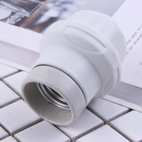 Support de lampe Edison E27 en céramique à vis, alimentation directe usine, AC 165-265V, blanc, 6A, usage intérieur, garantie 1 an, pour suspension