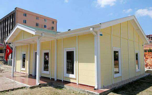 Q235 lớp ánh sáng đúc sẵn xây dựng kết cấu thép nhà với Hàn Cắt Uốn dịch vụ - Product Image 4