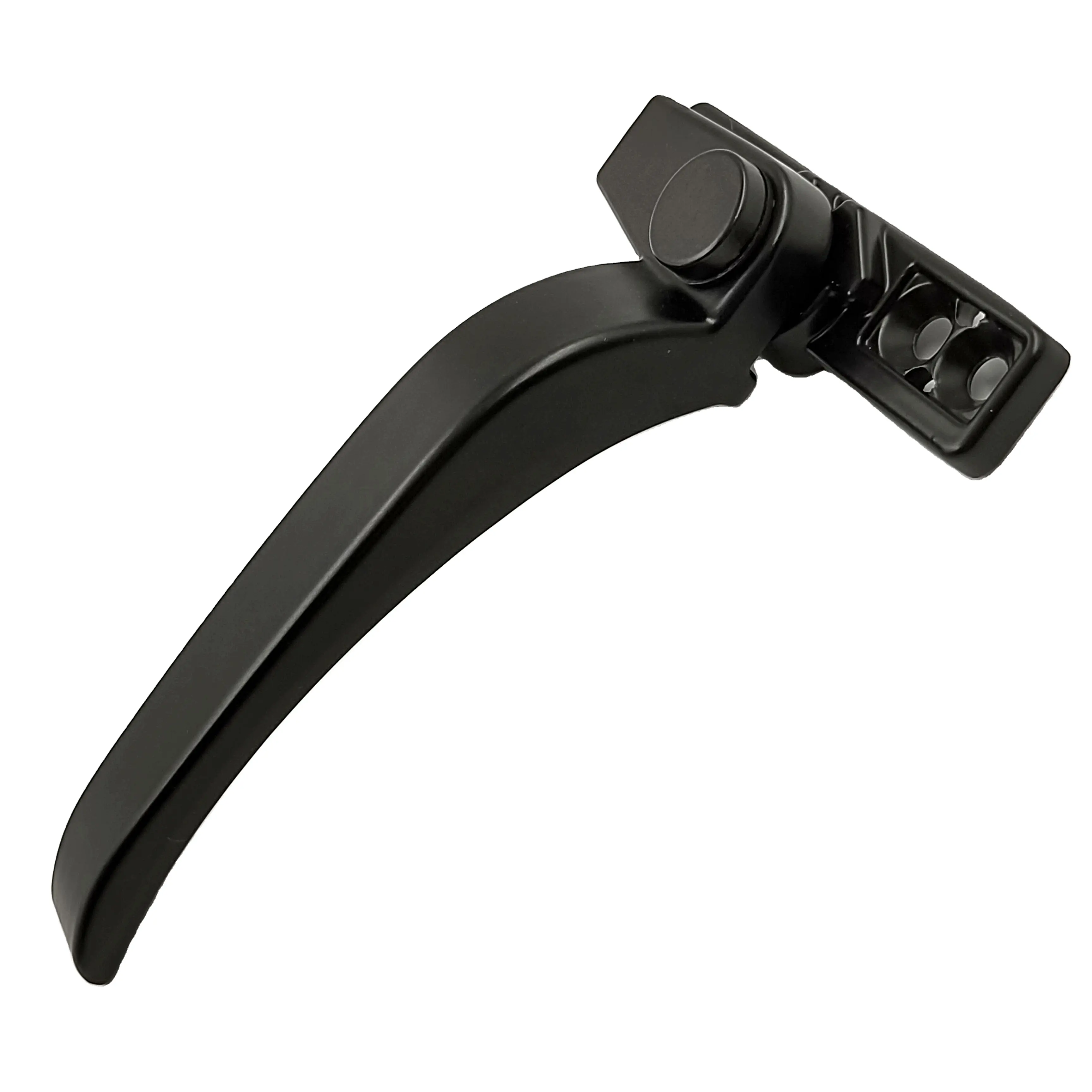 C020 Zwart Colorglass Deur Raam Handvat Offset Key Lock Handgrepen Pen Voor Deur Aluminium Venster