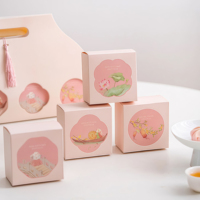 Boîtes personnalisées avec impression couleur, coffret cadeau, emballage de boîte exquis, boîte pliable avec poignée, laminage mat