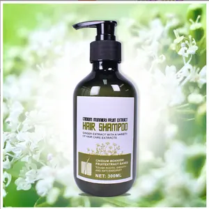 Privite Labelshampoo e condicionador cabelo preto shampoo cnidium monnieri fruta extrato reparação perda cabelo shampoo