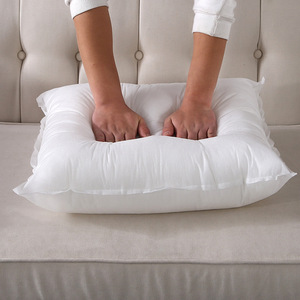 12x12 inci sisipan bantal padat inti bantal pinggang kepala bantal pinggang dalam putih PP katun masukkan bantal