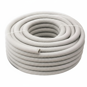 Tuyau d'échappement flexible de condensation grise de 12 mm pour des pièces de climatiseur de petit pain de 30 mètres de climatiseurs - Product Image 1