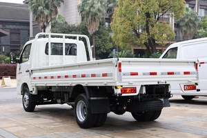 Camionnette à plateau plat Runli/Micro camionnette 4x2 à essence/Mini camionnette à plateau plat 122 CV/Micro camionnette à double roue arrière/Camion de fret à essence Euro 6 - Product Image 2