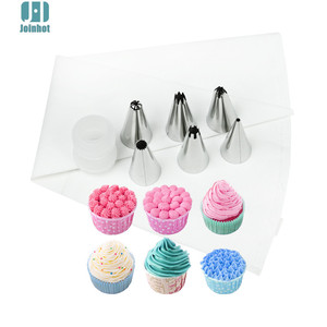 Piping Tool Set With 6 Stainless Steel Nozzles Reusable For Cake Decorating - Product Image 5