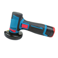 Meuleuse d'angle multifonctionnelle 12V sans balais à batterie lithium, machine de découpe et de meulage portative, avec jeu de lames de scie à batterie