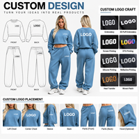 Ensemble de loungewear deux pièces décontracté avec logo personnalisé, t-shirt à manches longues patchwork vintage color block et pantalon pliable, détail nœud pour l'automne