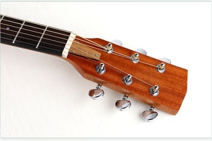 2023 Neue Akustik gitarren Gravierte Traube Sound loch Design eingebaute EQ <span class=keywords><strong>Pickup</strong></span> Gitarre aucoustic - Product Image 3