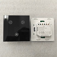 Interrupteur mural intelligent pour ventilateur, commande à distance via l'application Tuya WiFi, interrupteur tactile pour ventilateur de plafond, compatible avec Alexa et Google Home Assistant