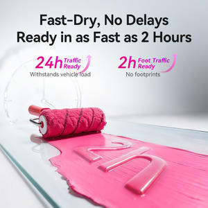 Pintura <span class=keywords><strong>de</strong></span> Resina Acrílica a Base <span class=keywords><strong>de</strong></span> Agua para Pisos, <span class=keywords><strong>de</strong></span> Secado Rápido, Inodora, <span class=keywords><strong>de</strong></span> Alto Brillo, Resistente a los Rayos UV, Impermeable, Antideslizante, la Más Vendida - Product Image 5