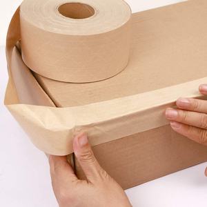 Reinforced Gummed Kraft Paper Packing <strong>Tape</strong> Self Adhesive <strong>Picture</strong> <strong>Frame</strong> Backing <strong>Tape</strong> Rolls Brown - Product Image 2