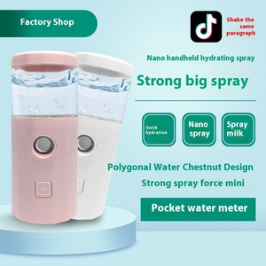 Appareil de beauté portable pour la maison, vaporisateur <span class=keywords><strong>nano</strong></span> hydratant, mini pulvérisateur facial, rechargeable par USB, vaporisateur facial à vapeur portable - Product Image 3