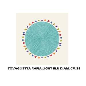 Tovagliette Azzurre Diametro 38 cm - Product Image 1