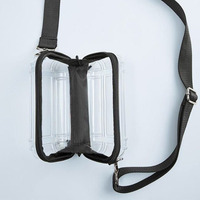 Nouvelle conception 2026 : Trousse de toilette transparente en PVC avec fermeture éclair, idéale pour les voyages en extérieur, personnalisable avec LOGO, pour femmes