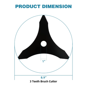 L & P ใบมีดสำหรับเปลี่ยนใบมีดกินใบมีดเครื่องกำจัดวัชพืชพร้อมชุดอะแดปเตอร์ที่เข้ากันได้กับ <span class=keywords><strong>stihl</strong></span> Oregon Hitachi - Product Image 2