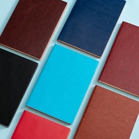 Cahier planificateur en cuir personnalisé A5/B5/A6 à couverture souple avec 100 feuilles et impression au trait vente directe d'usine