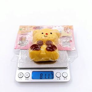 Wholesale Trending 2024 OEM ZIJIE Taba Squishy Toys <b>Cute</b> Mochi Butter <b>Bear</b> Soft Stuffed Animal Stress Relief Fidget Toys Safe - Product Image 2